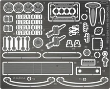 Model Car Garage Photo-Etched Detail Set 1/25 1950 Oldsmobile 88 MCG-2292