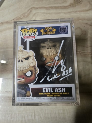 #ad Army of Darkness Funko Pop #1881 Signed by Bruce Campbell JSA Authenticated $190.00
