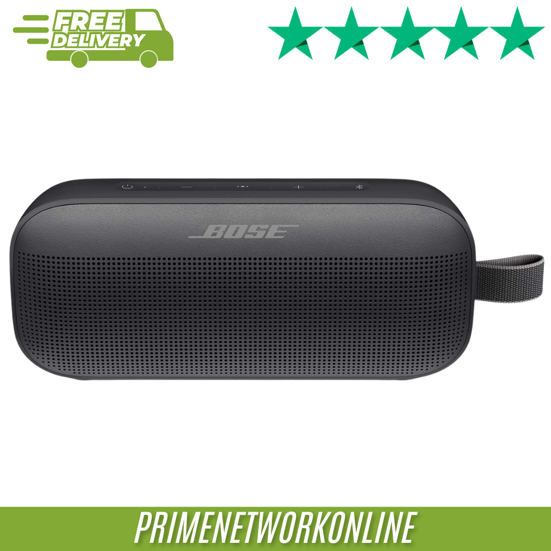 Bose SoundLink Flex Waterproof Portable Bluetooth Speaker Black