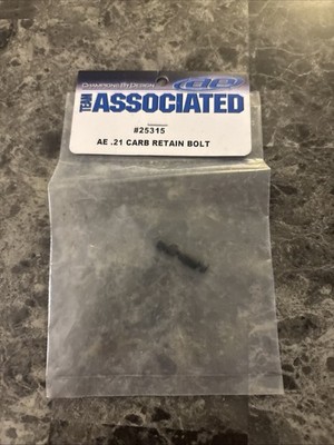 (B6) Team Associated 25315 AE .21 Nitro Engine Carb Retaining Bolt