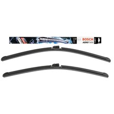 Windshield Wiper Blade Set OE Style Front Bosch 24" + 22" Size For Mercedes Benz