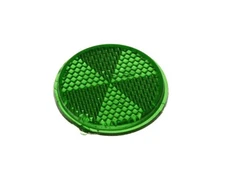 ALTALINE Bicycle Mirror Reflector 42mm Green.