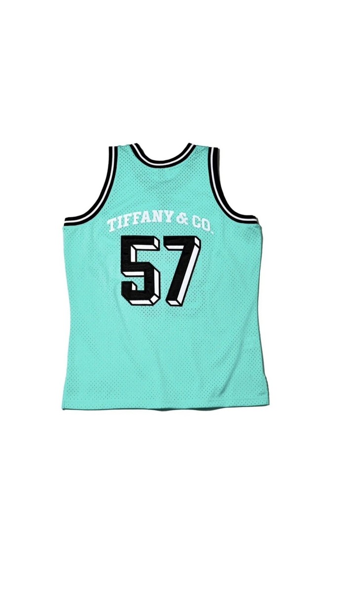 Tiffany & Co x Mitchell & Ness Basketball Jersey Size Medium Tiffany & Co x Mitchell & Ness Basketball Jersey Size Medium