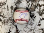 Jose Ramos Game Used Autographed Signed Rawlings Baseball Los Angeles Dodgers