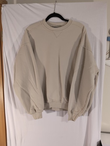 Vintage Men's 2X Jerzees Class Z Beige Crewneck Sweatshirt - Afbeelding 1 van 5