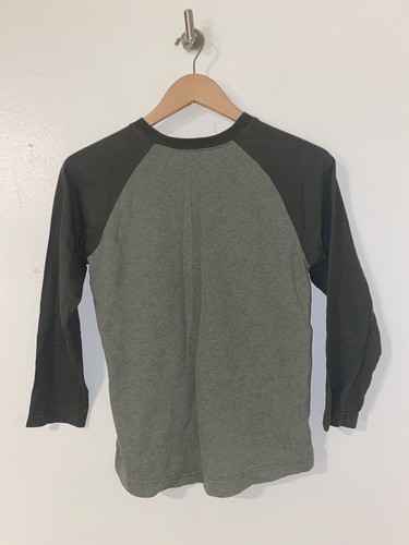 Gapkids T-Shirt Boys Green Long Sleeve Size Large  - Picture 3 of 6