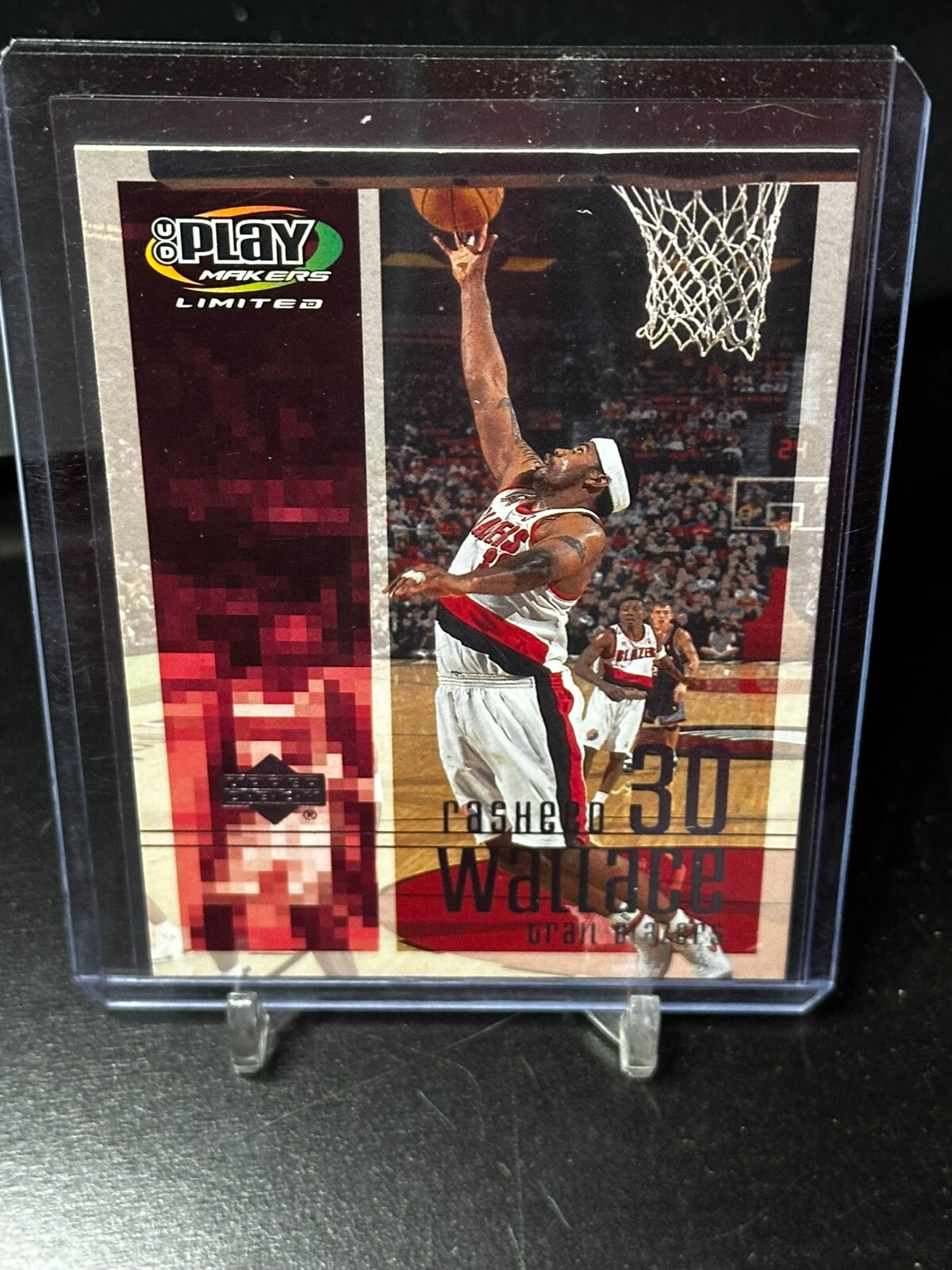 2001-02 Upper Deck Playmakers Rasheed Wallace #77