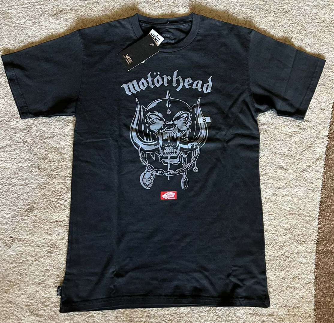 Vans X MOTORHEAD Warpig T Shirt Born To Lose Live To Win Metallica Kiss Small