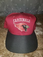 VINTAGE 90s NFL Arizona Cardinals Pro-Line Hat by AJD Cap Corp. Made in USA