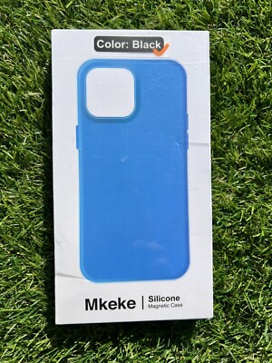 BRAND NEW - Mkeke Silicone Magnetic Case For Apple iPhone 13/14 6.1 Sky Blue