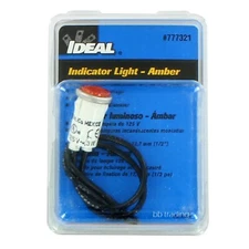 Flush Neon Indicator Light 125V #777321 - Amber