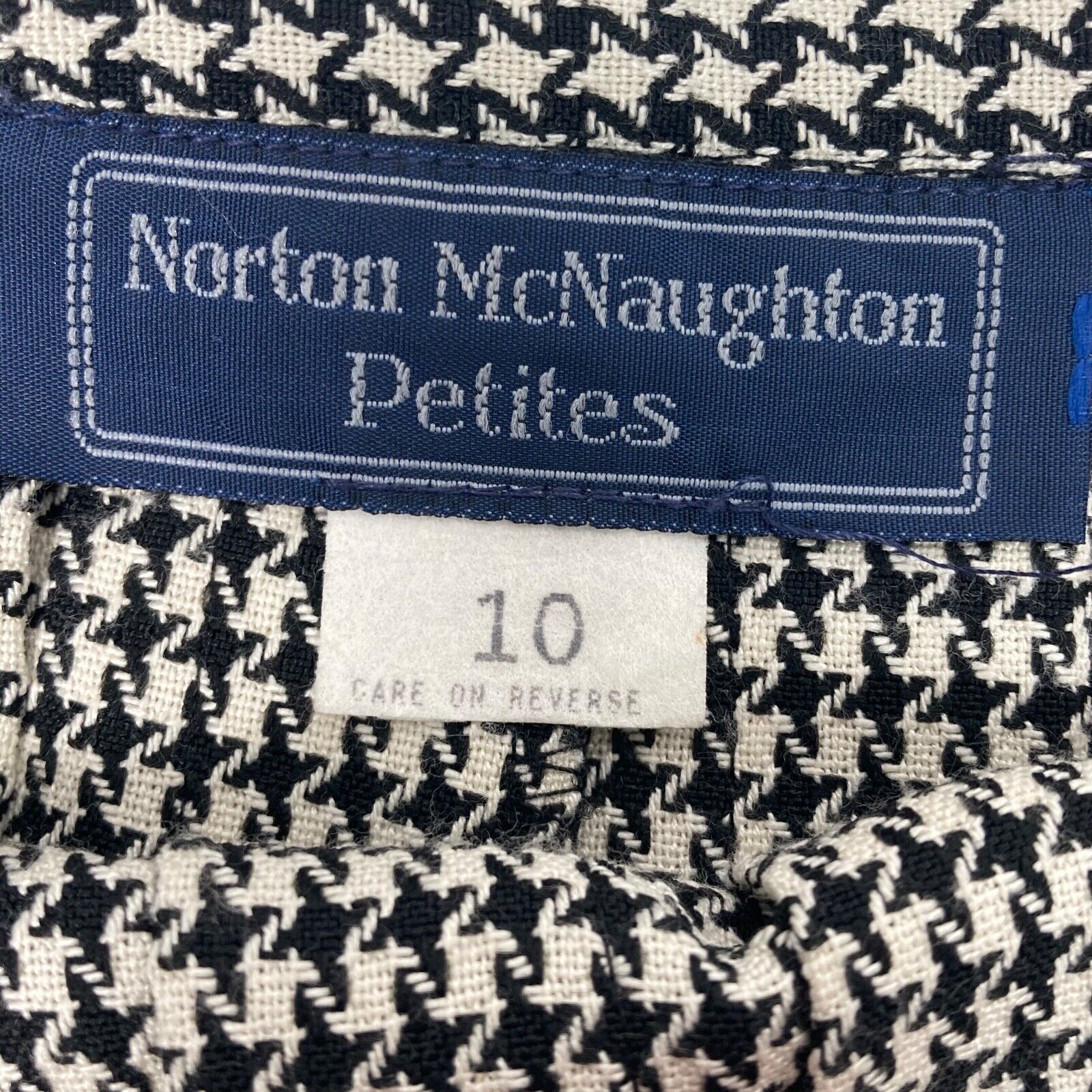 Norton McNaughton Petites Womens Houndstooth Box … - image 11