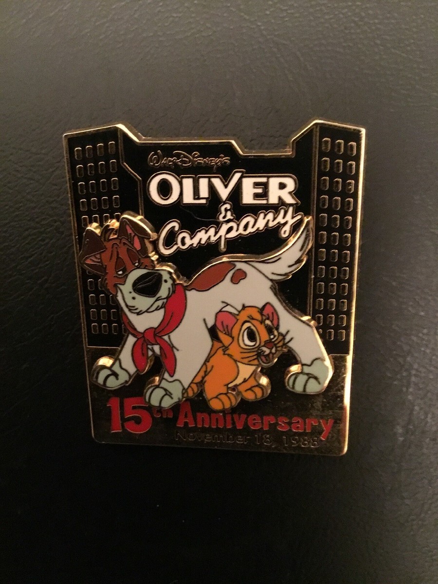WDW OLIVER AND COMPANY 15TH ANNIVERSARY LE 2500 DISNEY PIN | eBay