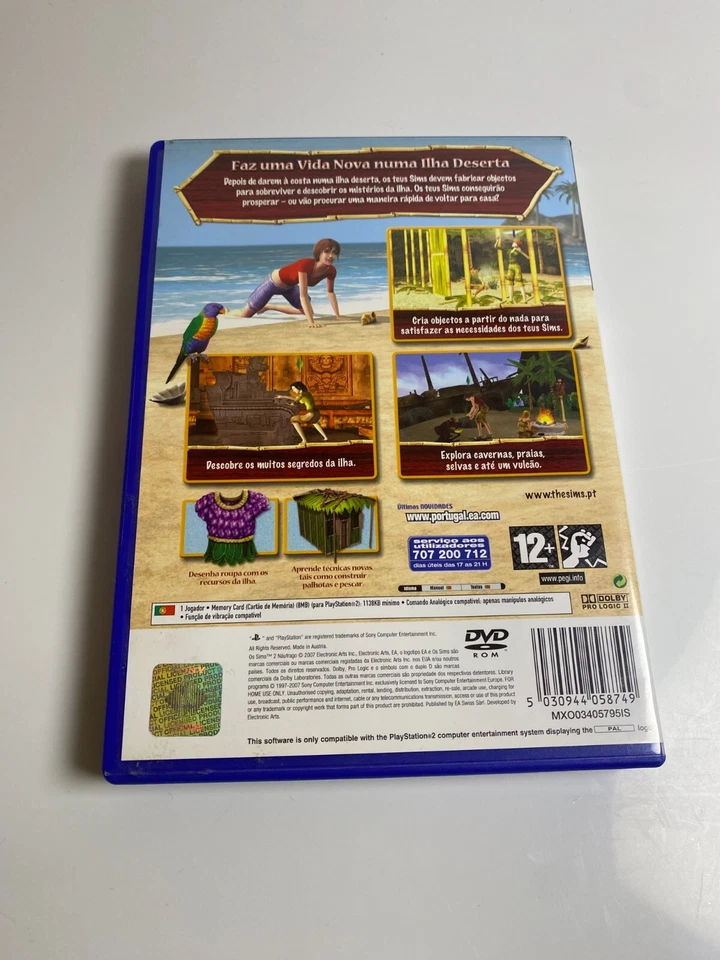 The Sims 2: Castaway - PS2 PAL Complete in Box - Tested - Image 4 of 4