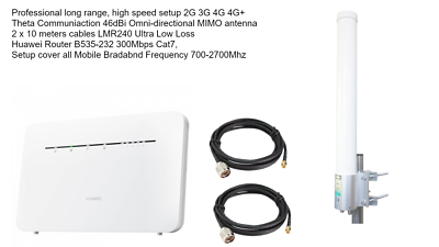 Huawei B535-232 4G LTE Unlocked MiFi Mobile Broadband Router