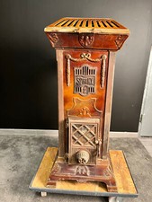 poêle à bois fonte ancien