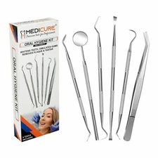 Oral Hygiene Dental Tools kit Teeth Cleaning Kit Plaque Remover Oral Care Set