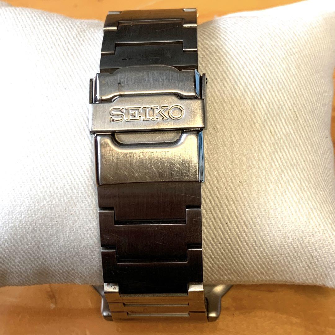 Seiko Chronograph Y187-7A30 Vintage Italian Tsuna St.Steel