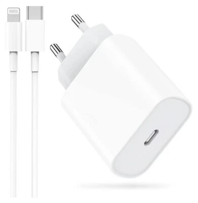 Chargeur Rapide iPhone Universelle 25W USB C 2M Secteur Adaptation USB C - Photo 1/4