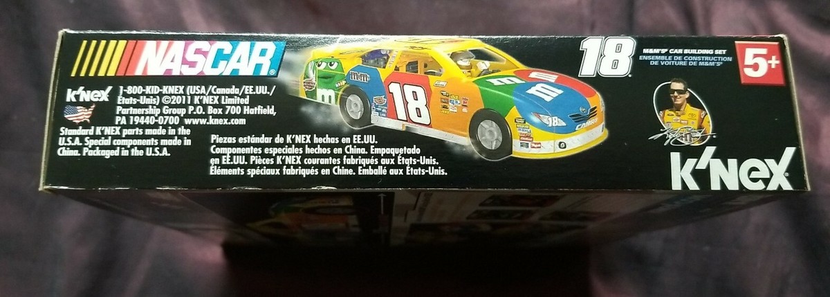 K'NEX NASCAR 18 Kyle Busch - M & M's Car Building Kit 36049