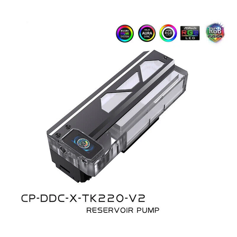 CP-DDC-X-TK220-V2 Rectangular Reservoir 5v a-RGB 2024 USA & FAST SHIP FAST SHIP - Image 2 of 3