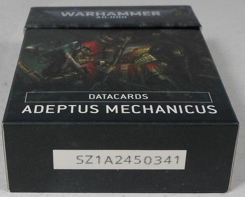 GAMES WORKSHOP WARHAMMER 40K 40000 ADEPTUS MECHANICUS DATACARDS MIP - Picture 4 of 9