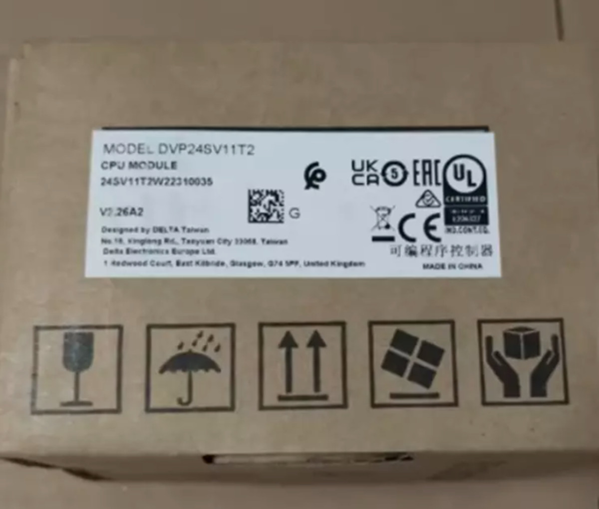 New Delta PLC DVP24SV11T2