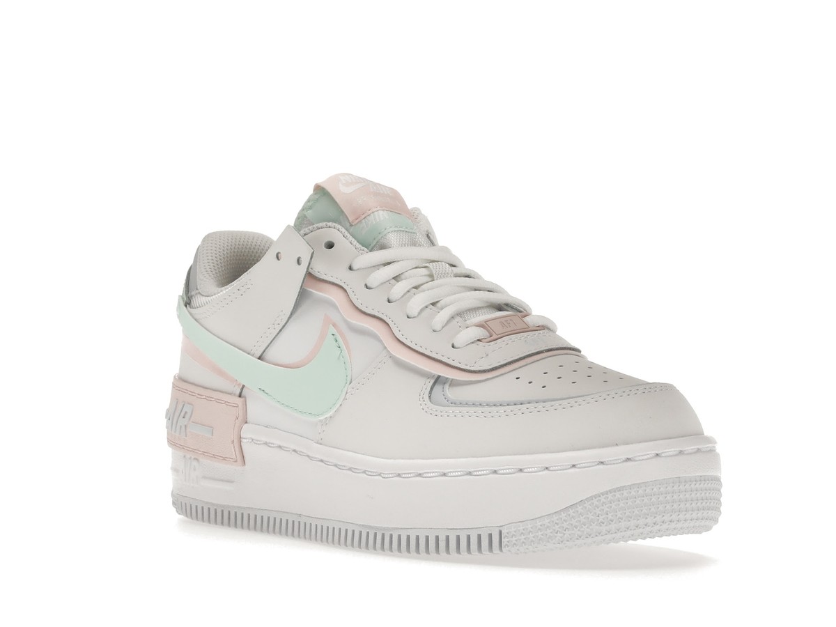 【Nike】Air Force 1 Shadow CI0919-117 Nike Air Force 1 Shadow White Atmosphere Mint - CI0919-117