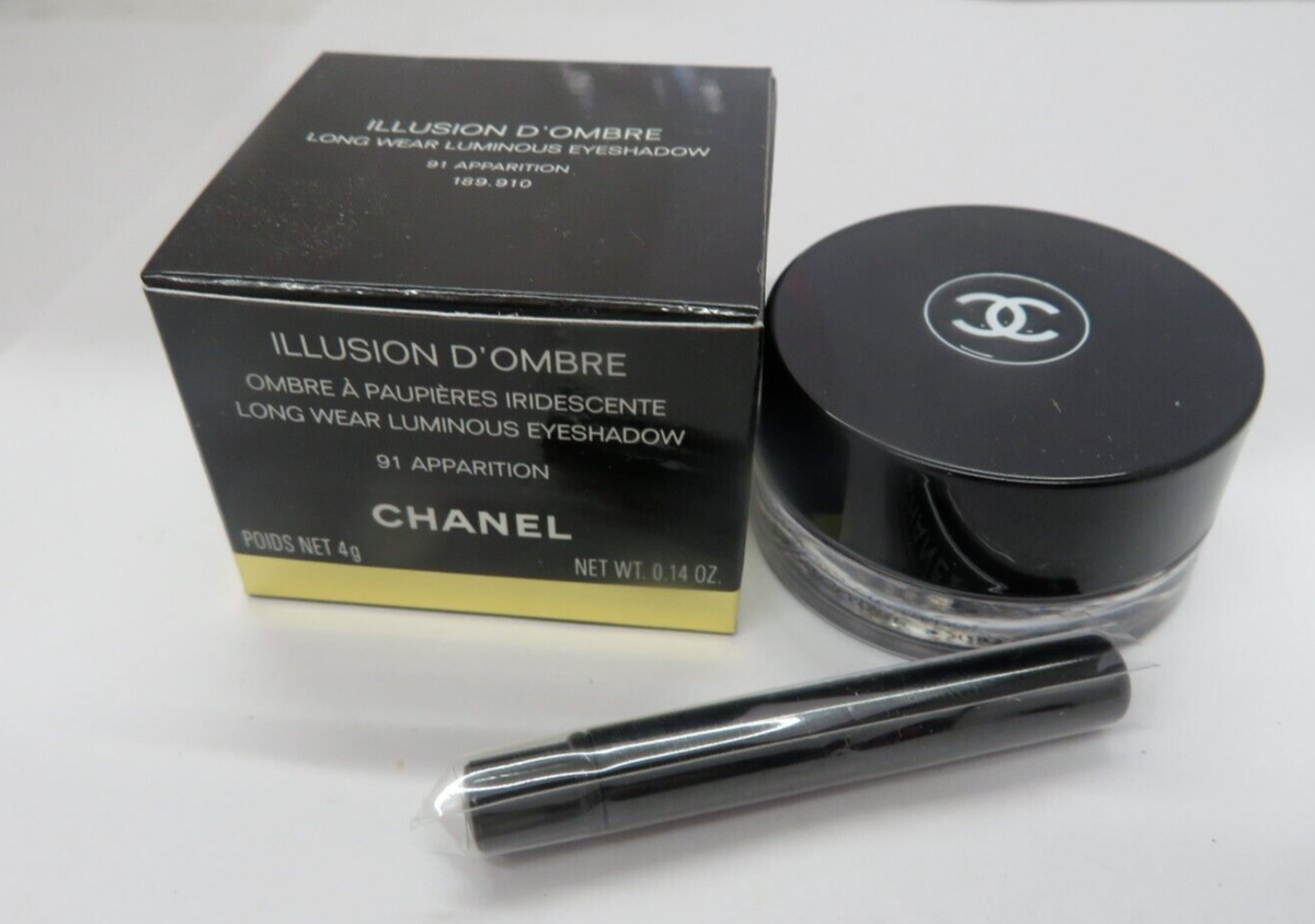 CHANEL ILLUSION D'OMBRE LONGWEAR LUMINOUS EYESHADOW 91 APPARITION