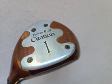 Power Bilt Citation Persimmon 1 Wood RH 43" Dynasty 328L5B Steel Shaft Golf.