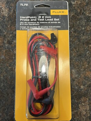 Fluke Hard point 2 Mm Probe & Test Lead Set TL75