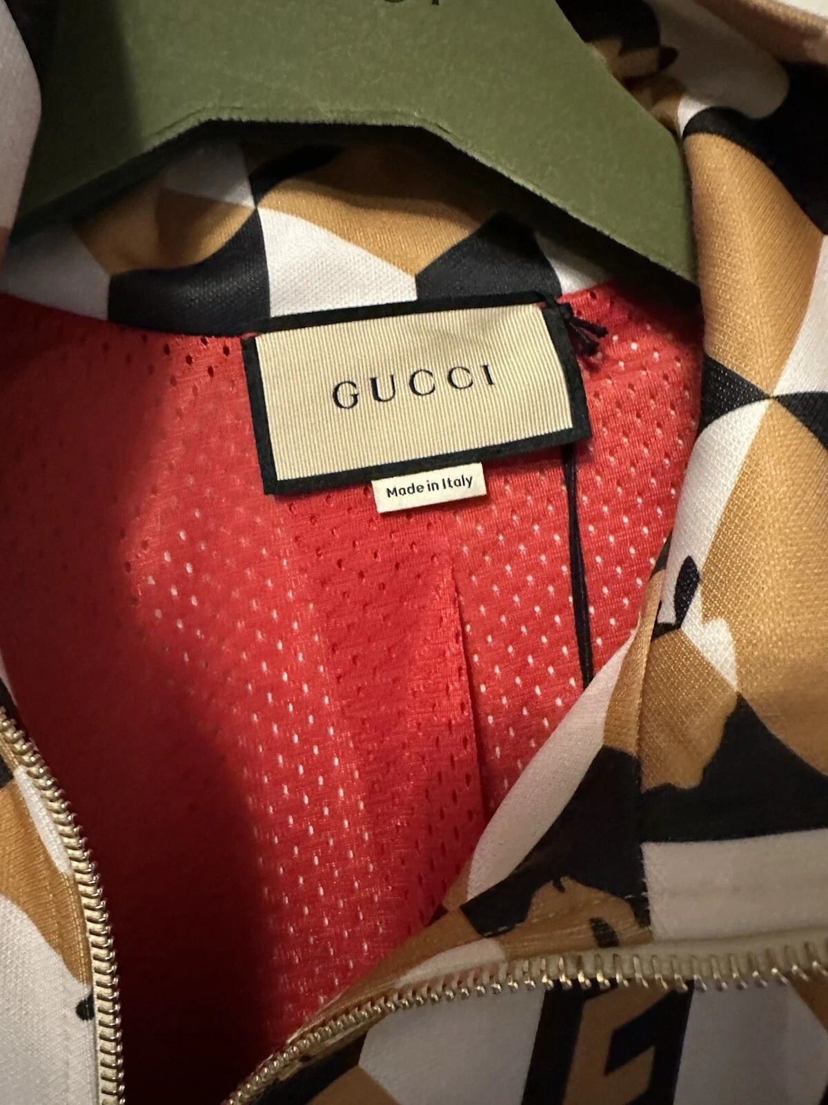 Giacca Gucci GG Bunny Technica taglia XL PREZZO AL PUBBLICO $1620