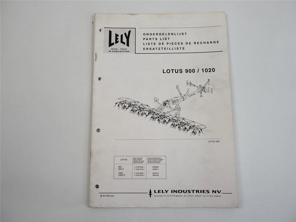 Lotus 2024 spare parts