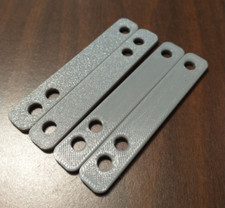 NEW 1/4 Inch Skateboard Truck Pad Riser Cushion DROP THRU Soft TPU Rubber SET 4