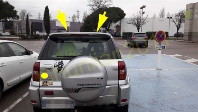 Factory Style Spoiler Wing Fit 2001-2010 Toyota RAV4 Light