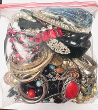 Costume jewelry LOT BUNDLE /Wearable/Mystery Massive Assortment