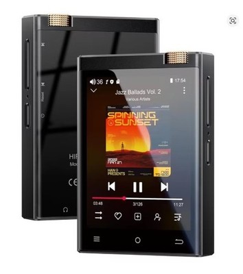 Hi-Fi MP3 Player with Bluetooth and WiFi, Oilsky Lossless DSD High-Resolution Di