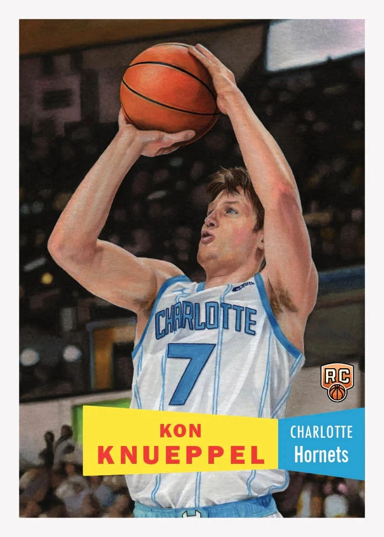 Charlotte Hornets Basketball Original Rookie Sports Trading Cards