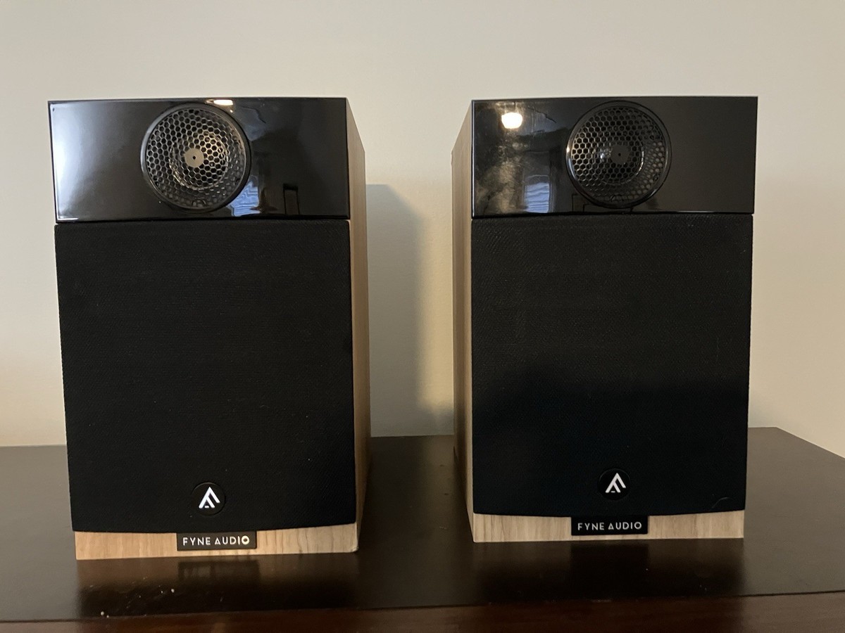 Fyne Audio F300 Bookshelf compact 2 way passive speakers | eBay
