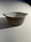 Vintage Pyrex Woodland Casserole Bowl 475-B Corning 2.5 L