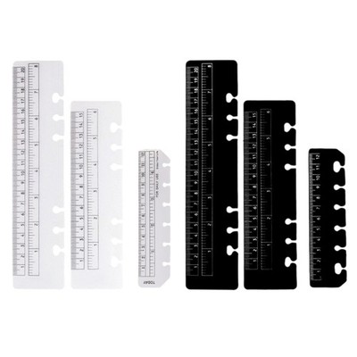 Multipurpose Book Marker Measuring Tools 10 Pack Flexible Book Marker Rulers