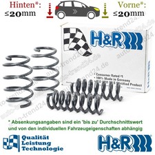 HR Tieferlegungsfedern 20mm für Mercedes-Benz C-Klasse W204, Bj. 2008-2014