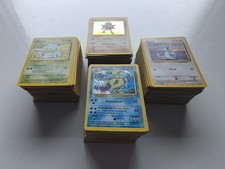 Pokemon Karten Set 100 Stk - 1. Generation 1999 - Base Set Fossil Team Rocket