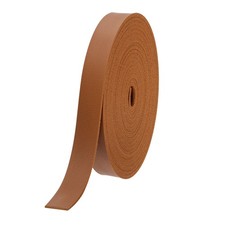 Faux Leather Straps, 1/2" x 70.9" Leather Strip 1.4mm Thick, Brown