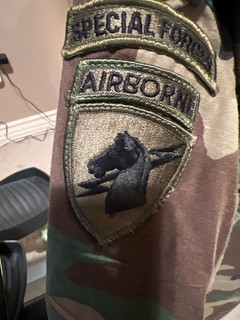 vintage captain paratrooper green baret special forces field jacket