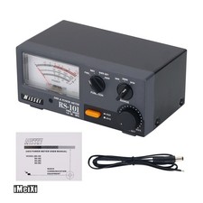 NISSEI RS-101 1.8-60MHz SWR Meter 30W/300W/3KW Adjustable for Short Wave Radio