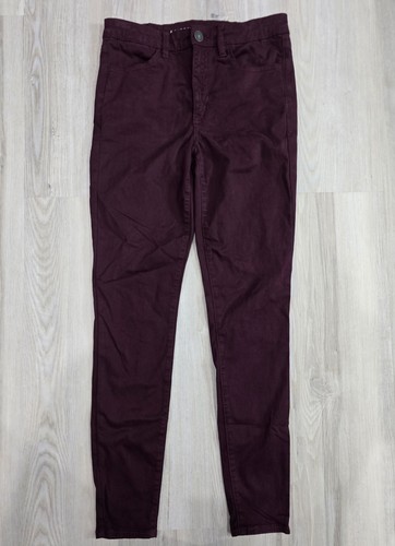 Jegging American Eagle Taille 00, Super Stretch, Couleur Bordeaux, Coupe Slim Parfaite