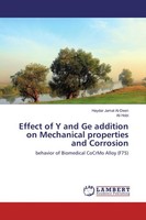 Effect Of Y And Ge Addition On Mechanical Properties And Corrosion Haydar Jamal