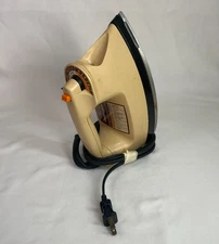 Vintage Black & Decker Light 'N Easy Steam Dry Iron Beige Classic Model