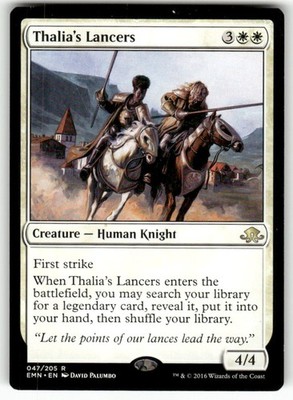 Thalia's Lancers 47 Rare Eldritch Moon Magic: The Gathering Near Mint